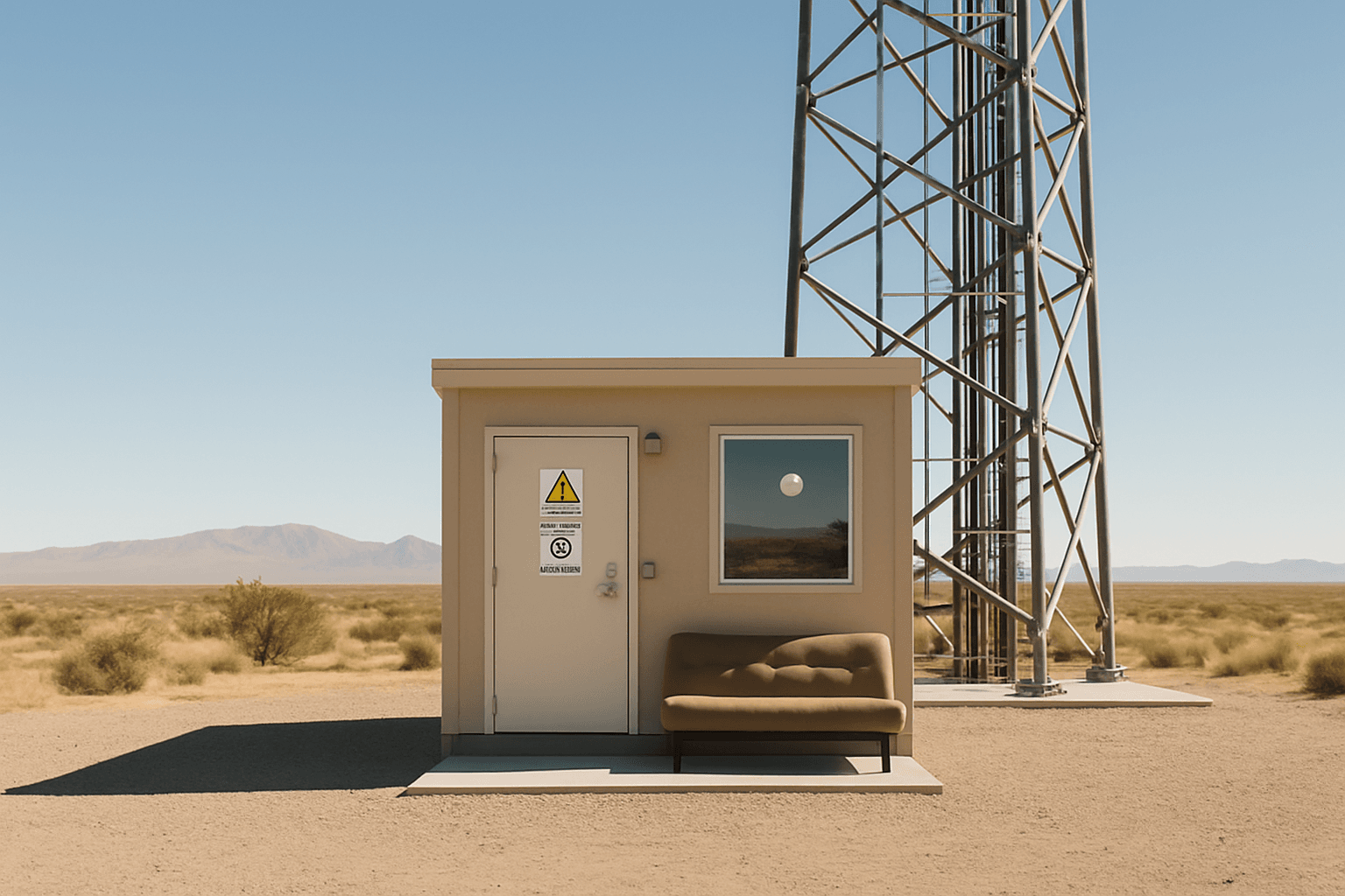 Cell Tower Base Station · Nevada