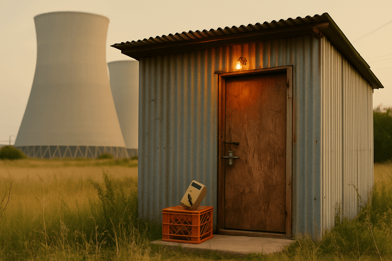 Cozy Shanty · Cooling Tower View