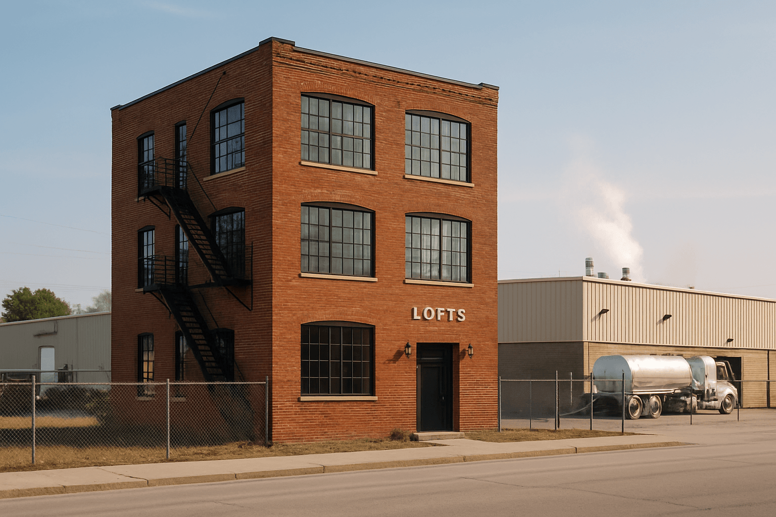 Creative Loft · Above Rendering Plant