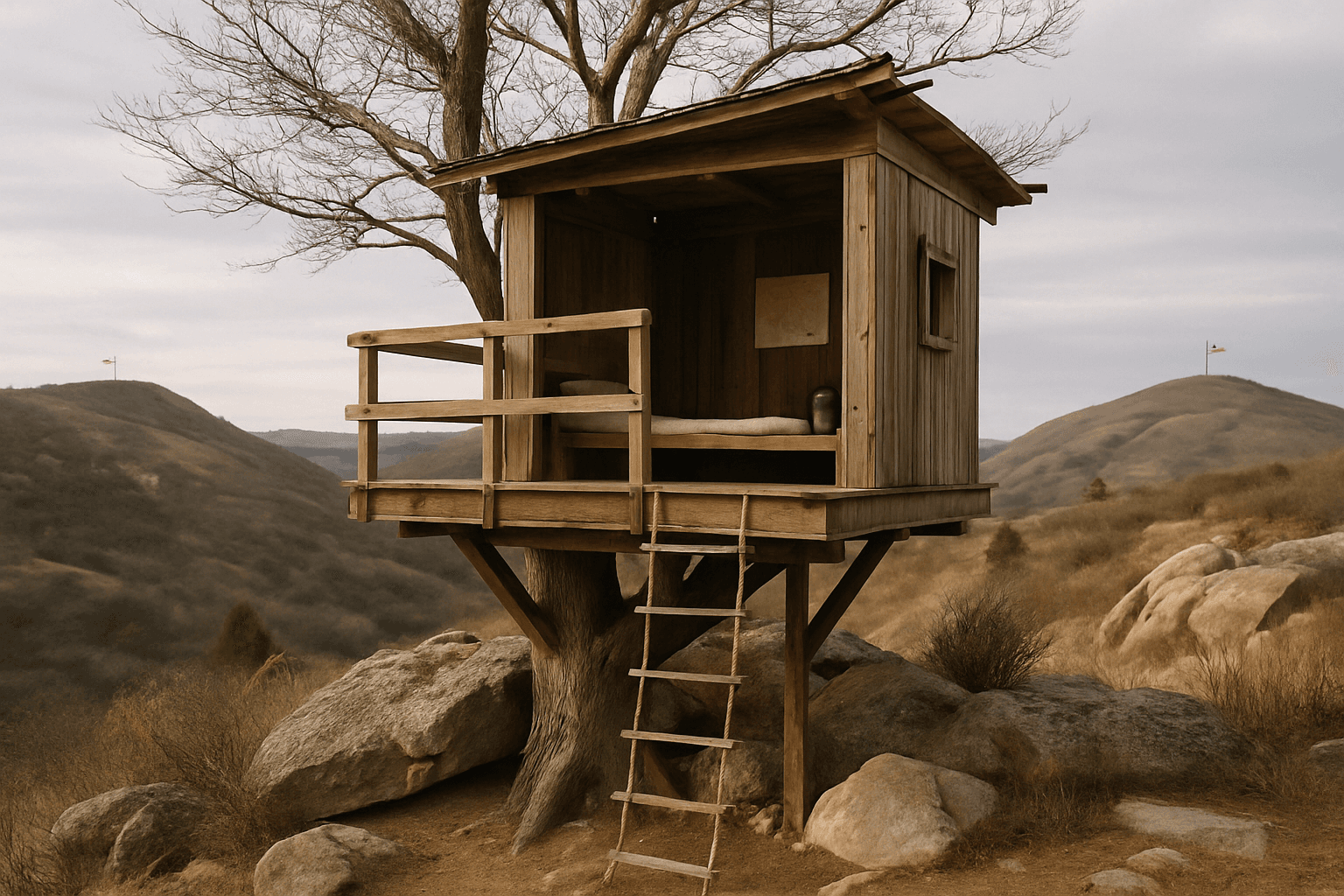 Ridgeline Treehouse · Caucasus Border