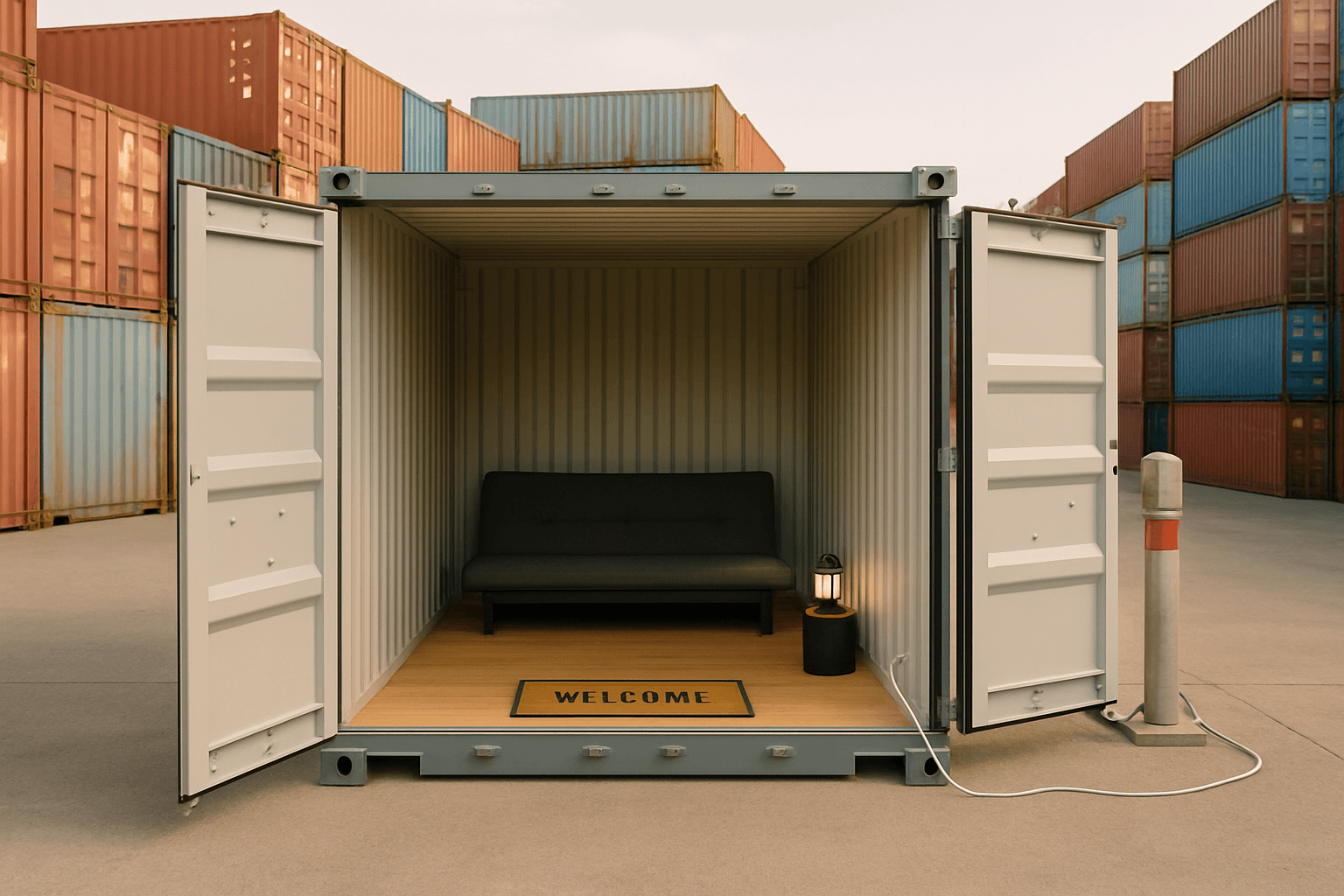 Shipping Container · Port Long Beach