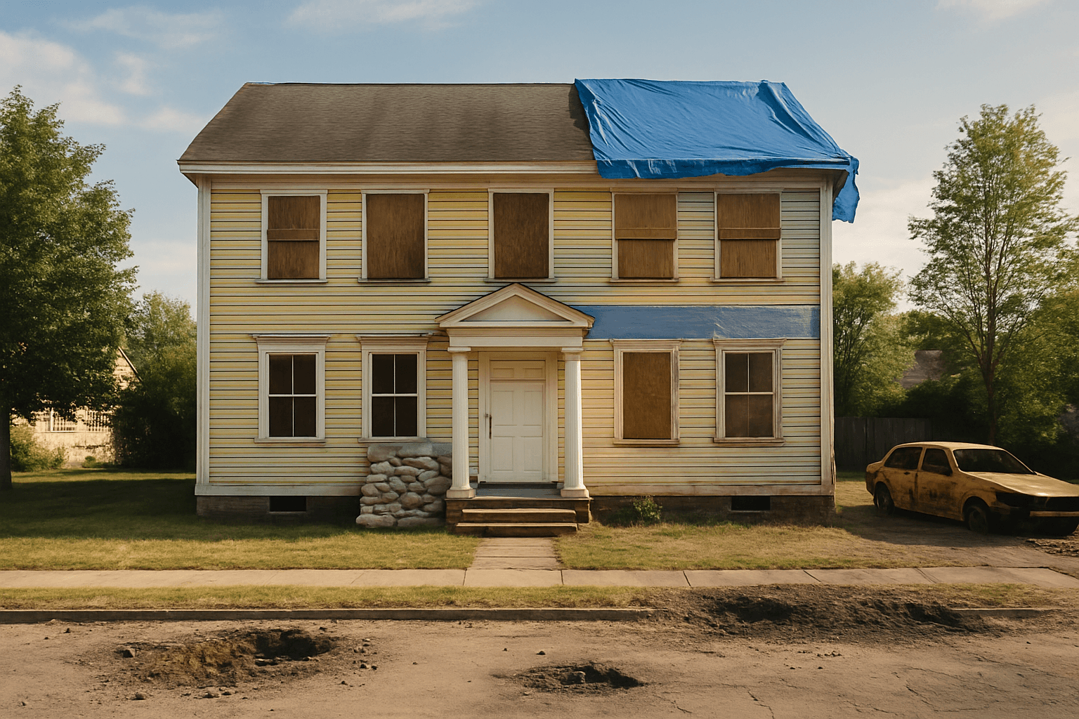 Sunlit Colonial · Active Conflict Zone
