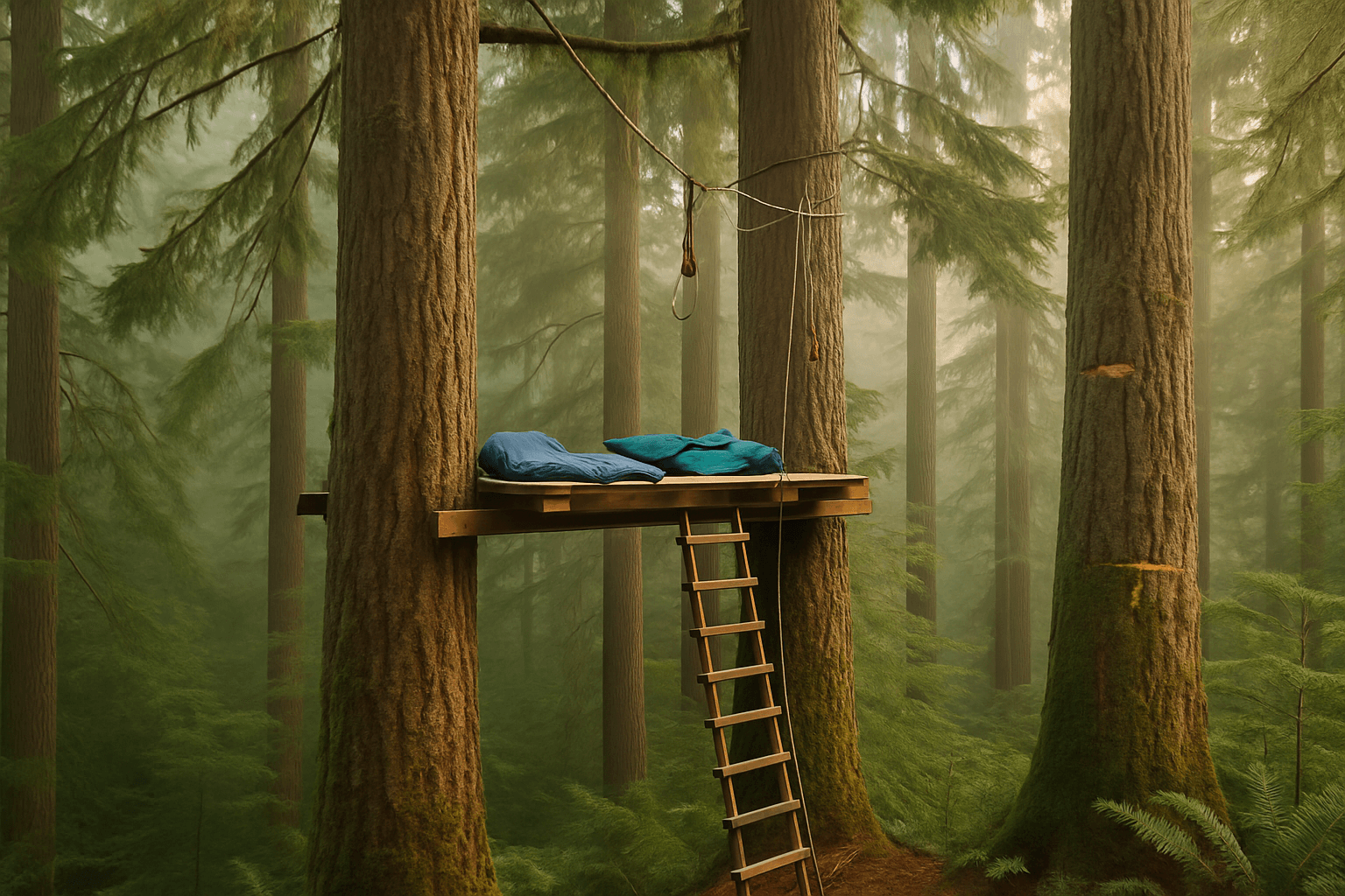 Treetop Platform · Active Logging